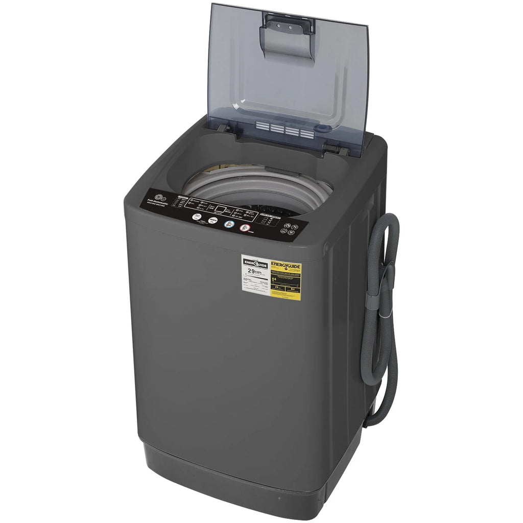 13.6LBS Portable Full Automatic Washing Machine with Drain Pump Q195299