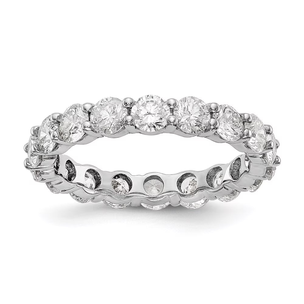14K White Gold Diamond Eternity Ring Band 3ct G21412