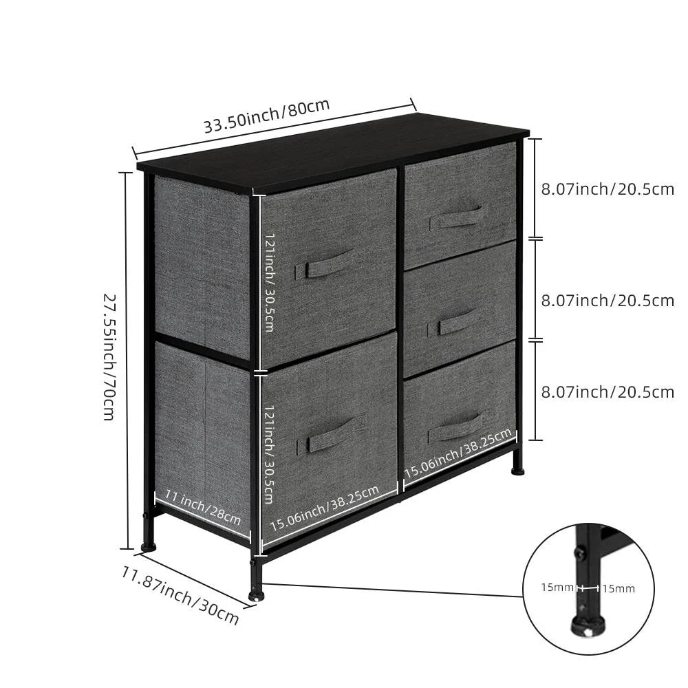 5 Drawer Storage Dresser G798610