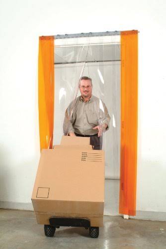 Clear-Flex II Standard Smooth Strip Door Kit with MaxBullet Aluminum D639140