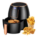 5.5L 1300W Touch Screen Electric Air Fryer with Bakeware P923333