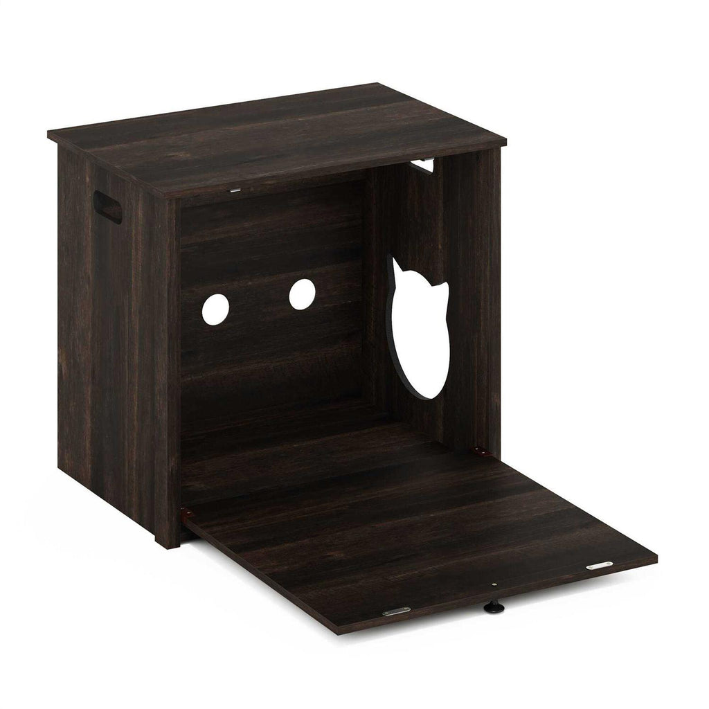 Small Cat Litter Box Enclosure with Single Door O3031