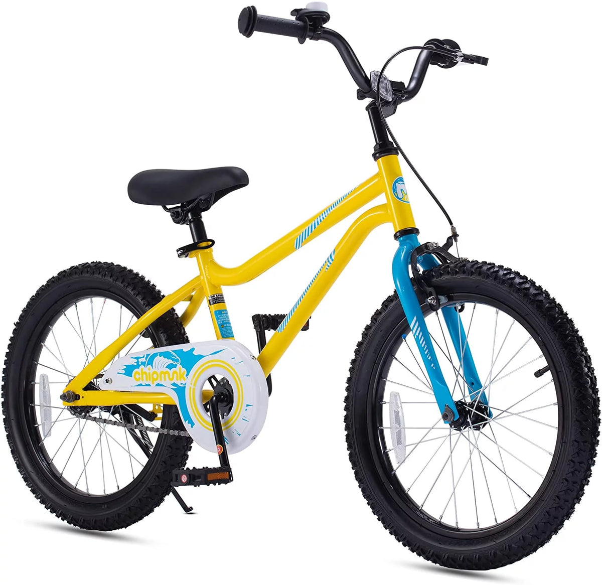 Kids Bike 18 Inch Bicycle with Kickstand Blue L877