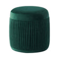 Green Round Ottoman H589520