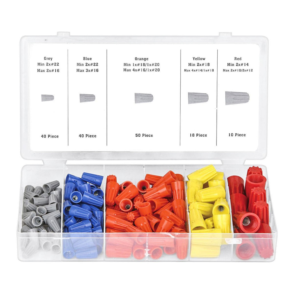 Wire Connector Assortment, 158-Piece Q66038