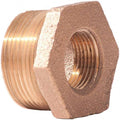 Brass Lead Free Hex Bushing NPT Male x Female Pkg Qty 25 E401902