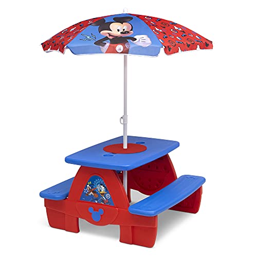 4 Seat Activity Picnic Table with Umbrella C587