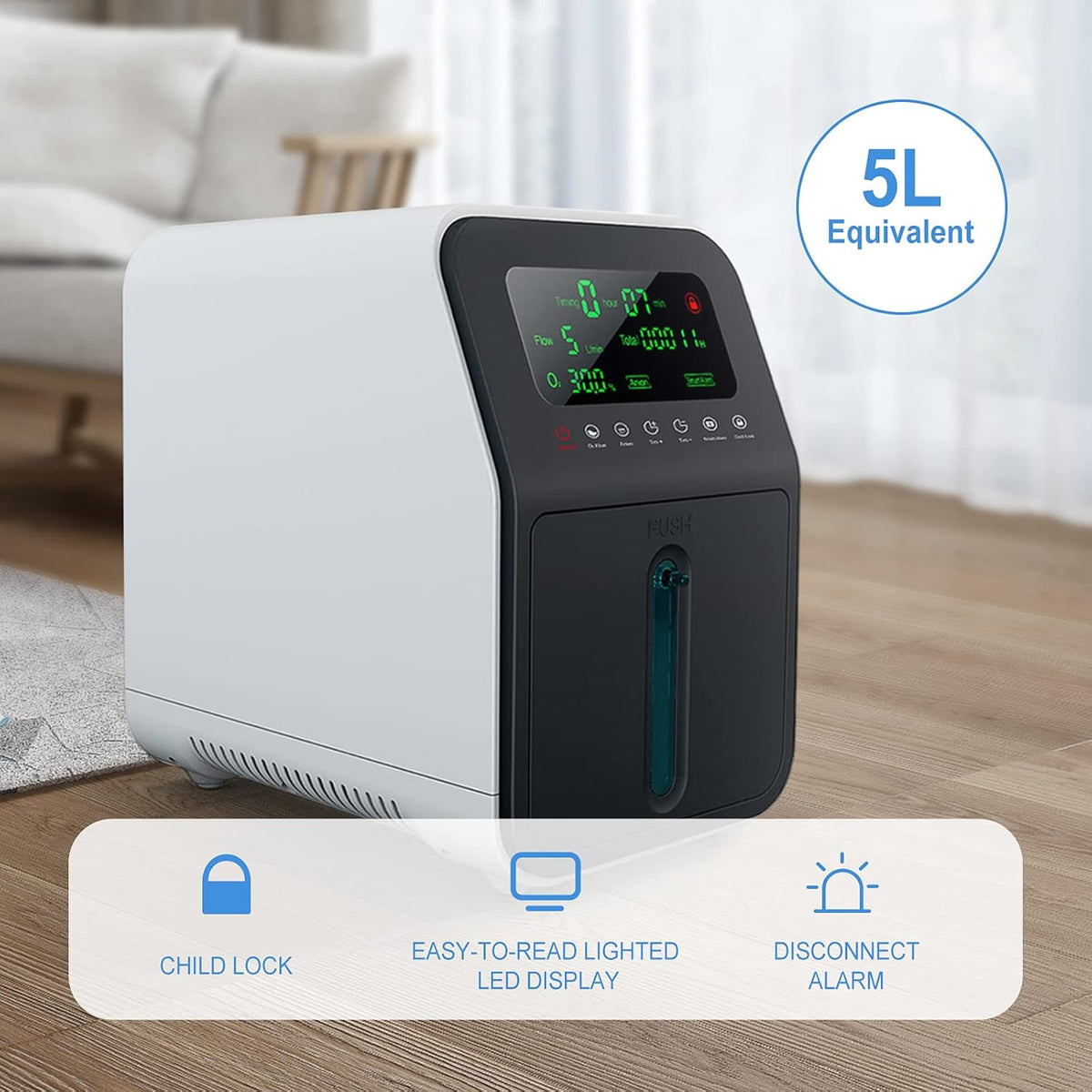 Portable Oxygen Concentrator 1-7L E306780