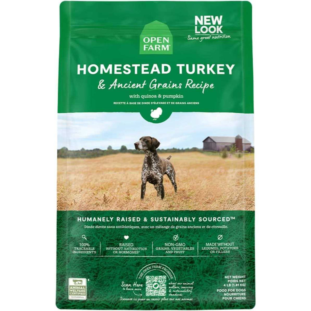 Homestead Turkey Ancient Grains Dry Dog Food R604