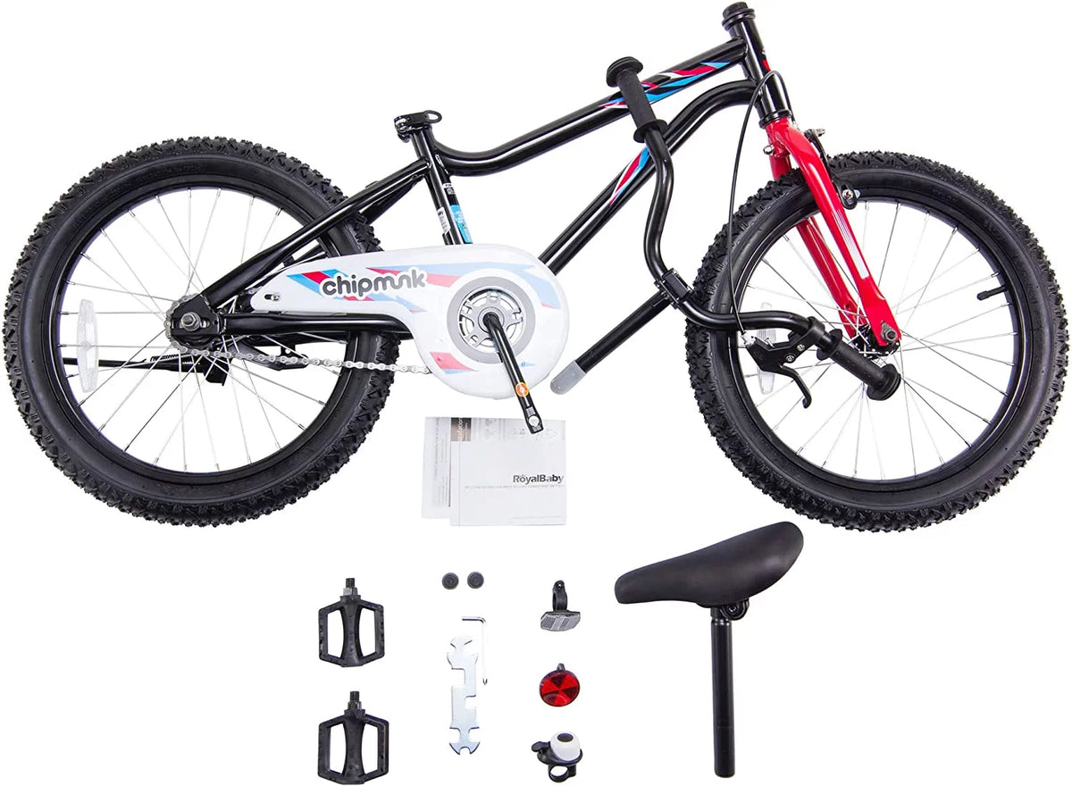 Kids Bike 18 Inch Bicycle with Kickstand Blue L877