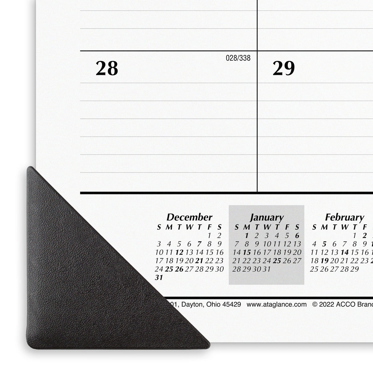 2024 Monthly Desk Pad Calendar 21 3/4 x 17 I36844