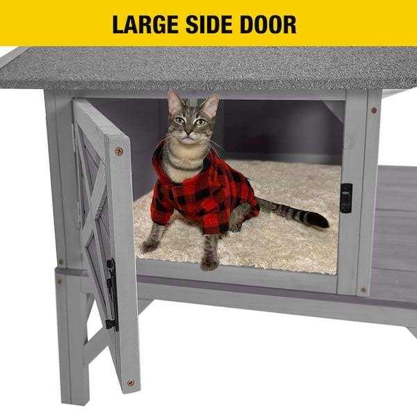 Wooden Cat House N401295