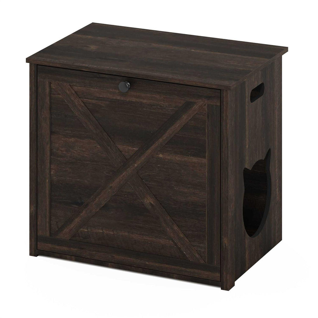 Small Cat Litter Box Enclosure with Single Door O3031