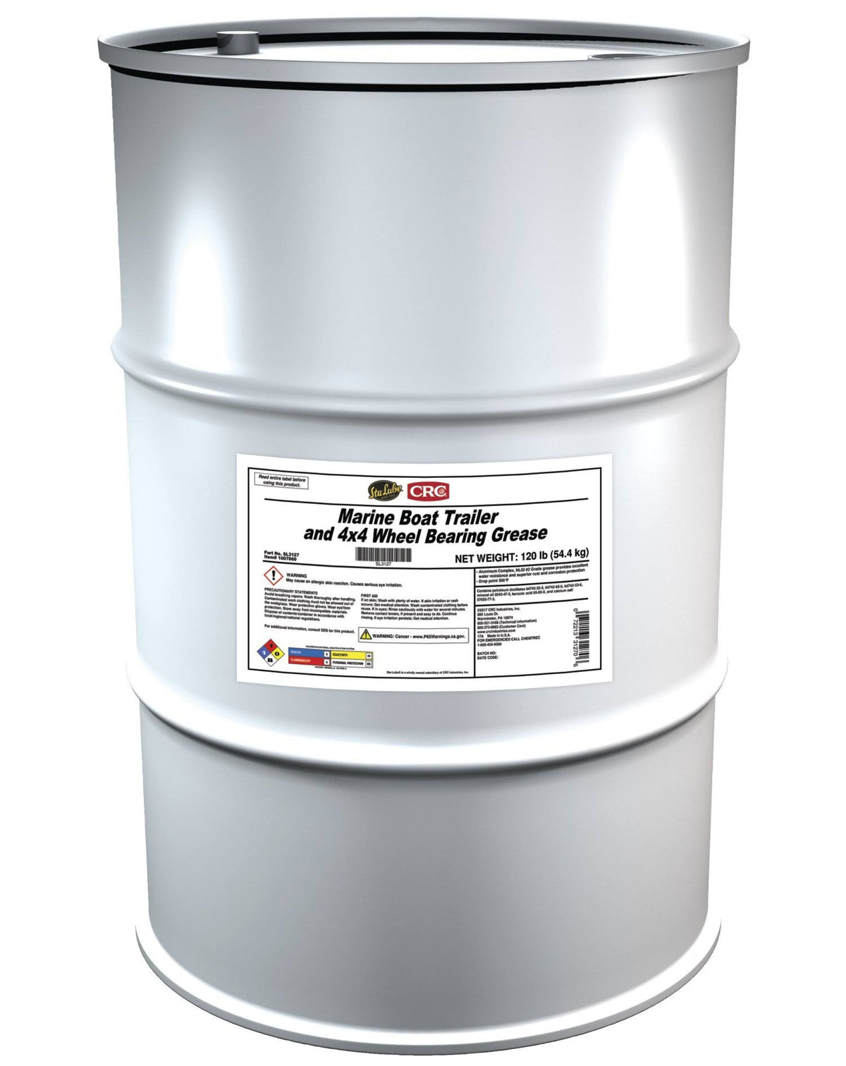 Marine Boat Trailer and 4x4 Wheel Bearing Grease 120 lbs Q9213