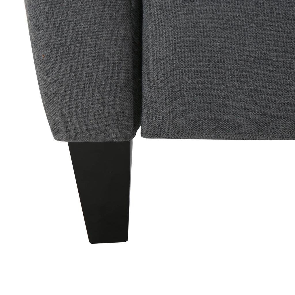 Charcoal Fabric Recliner I2215