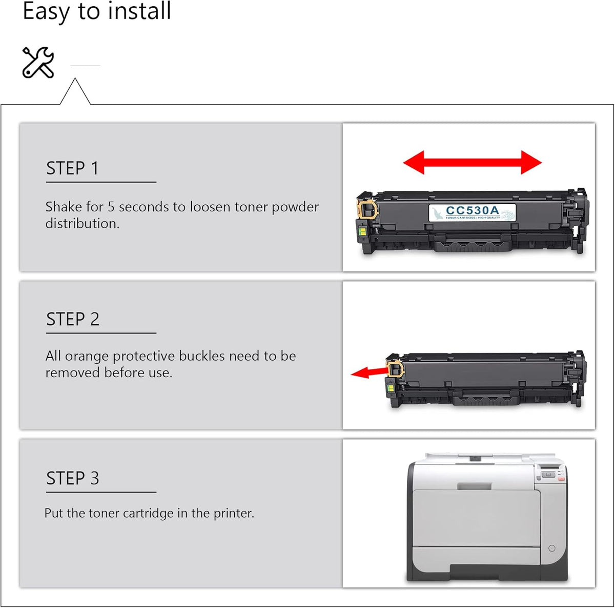 Black Toner Cartridge 1 Pack U541101