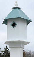 Verdigris Bird House P6782