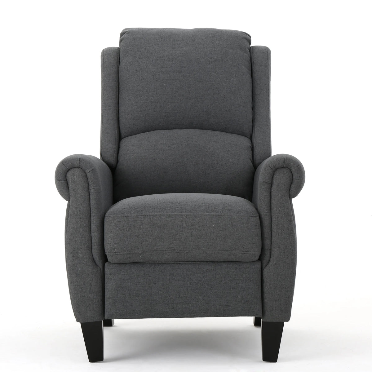 Charcoal Fabric Recliner I2215