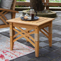 Teak Patio Side Table M512