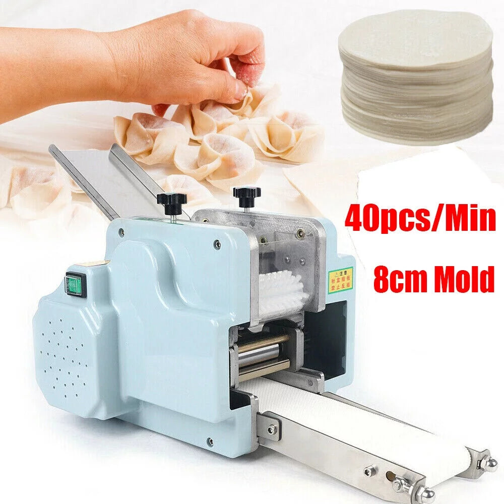 Commercial Electric Dough Processing Maker Dumpling Skin Machine 3.15” Mold 110V K218