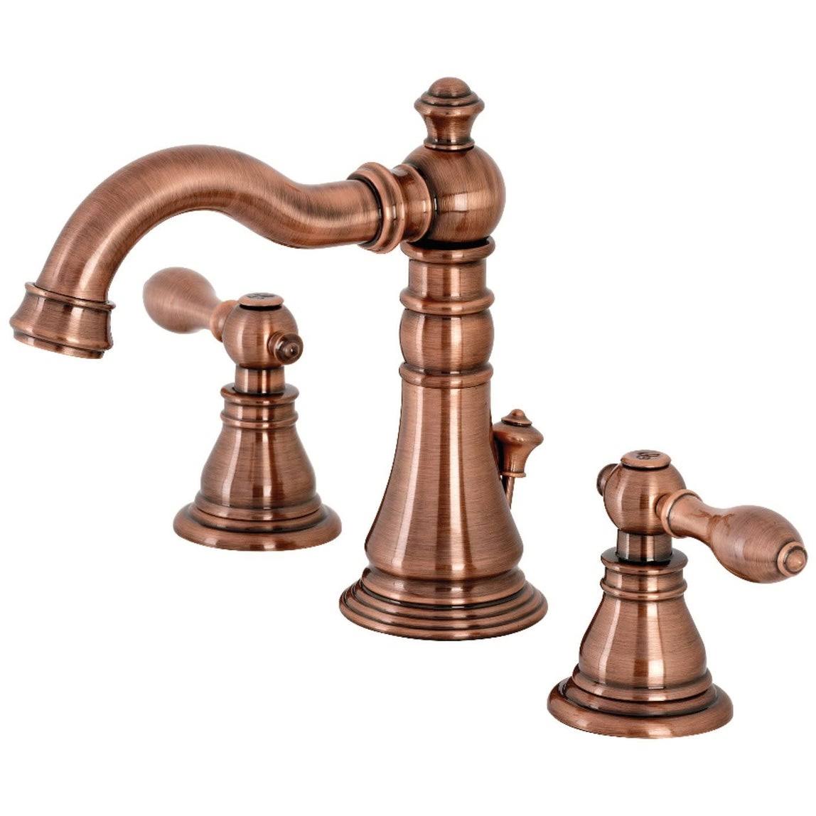Antique Copper Widespread Bathroom Faucet G6773