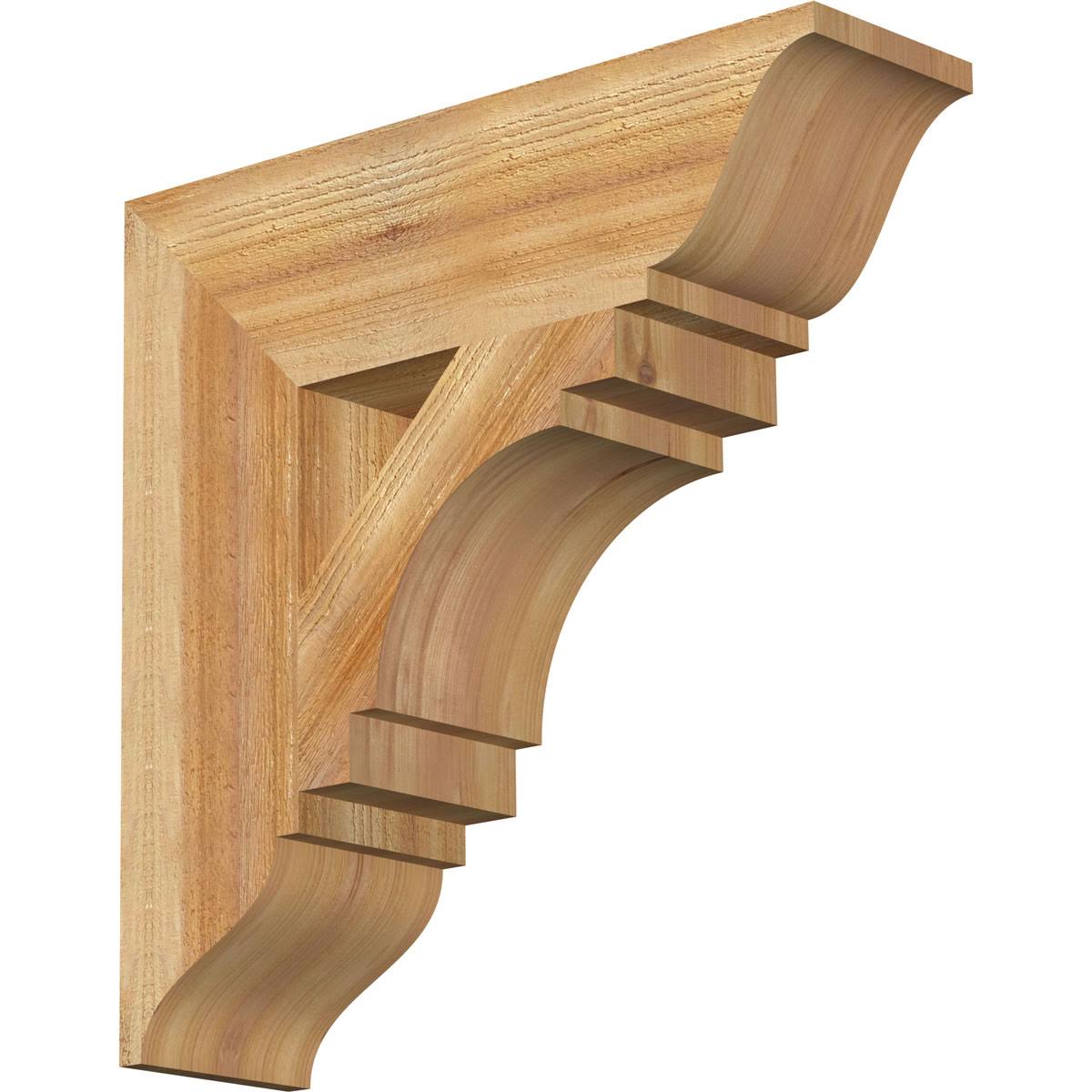 Western Red Cedar Traditional Bracket P653116