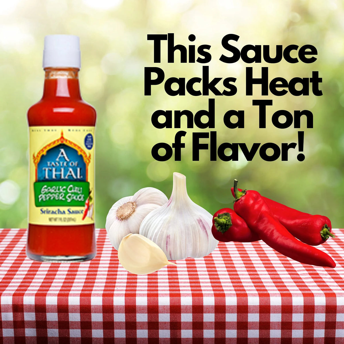 Garlic Chili Pepper Sauce, Pack of 2, 7 Fl Oz Bottles M423274