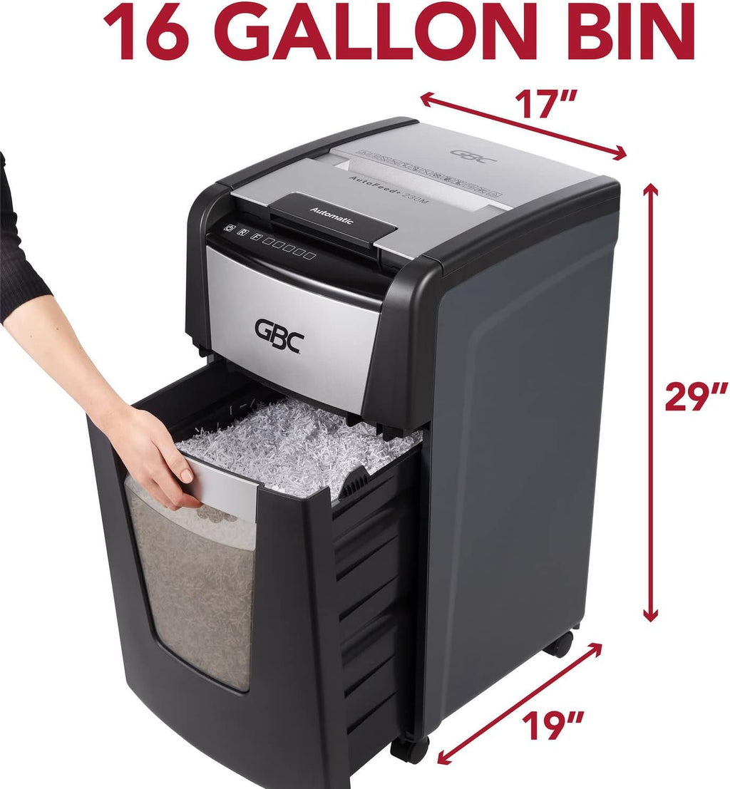 300 Sheet Capacity Micro-Cut Paper Shredder B85359