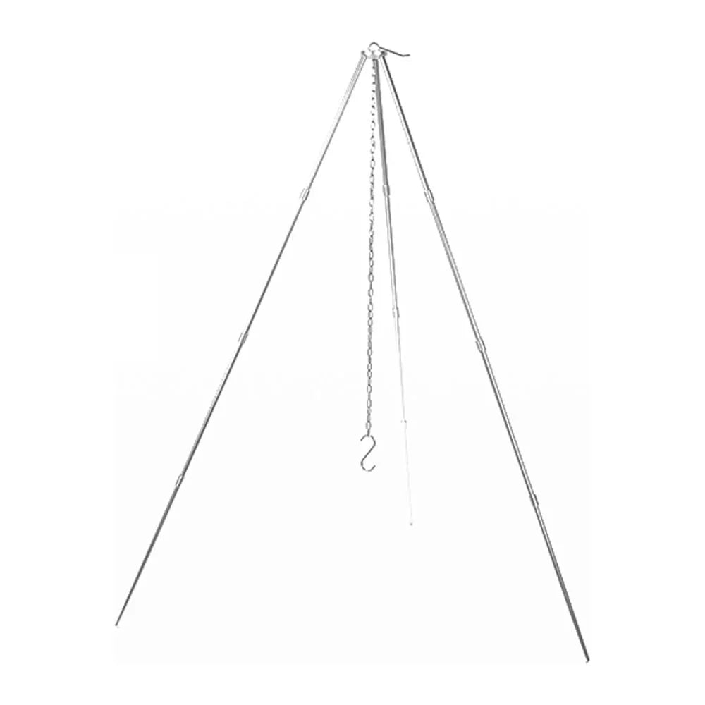 Portable Aluminum Alloy Campfire Tripod Folding Bracket Q5574