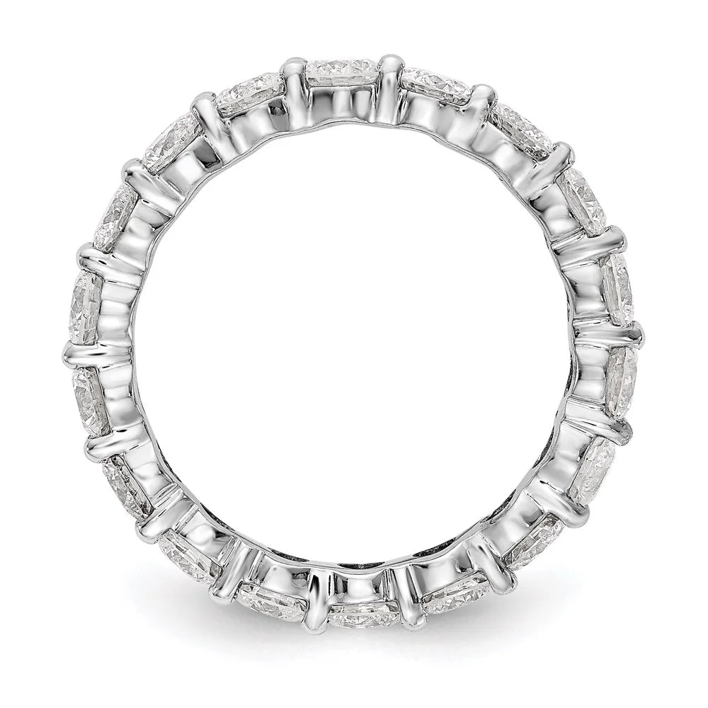 14K White Gold Diamond Eternity Ring Band 3ct G21412