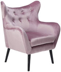 Light Lavender Velvet Arm Chair X54607