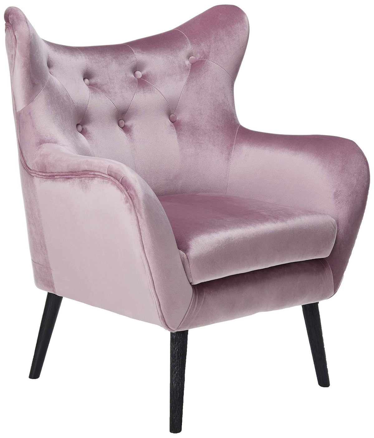 Light Lavender Velvet Arm Chair X54607