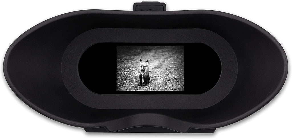 Night Vision Goggles Digital Infrared 1x Magnification 75yd Range Rechargeable Battery O95549