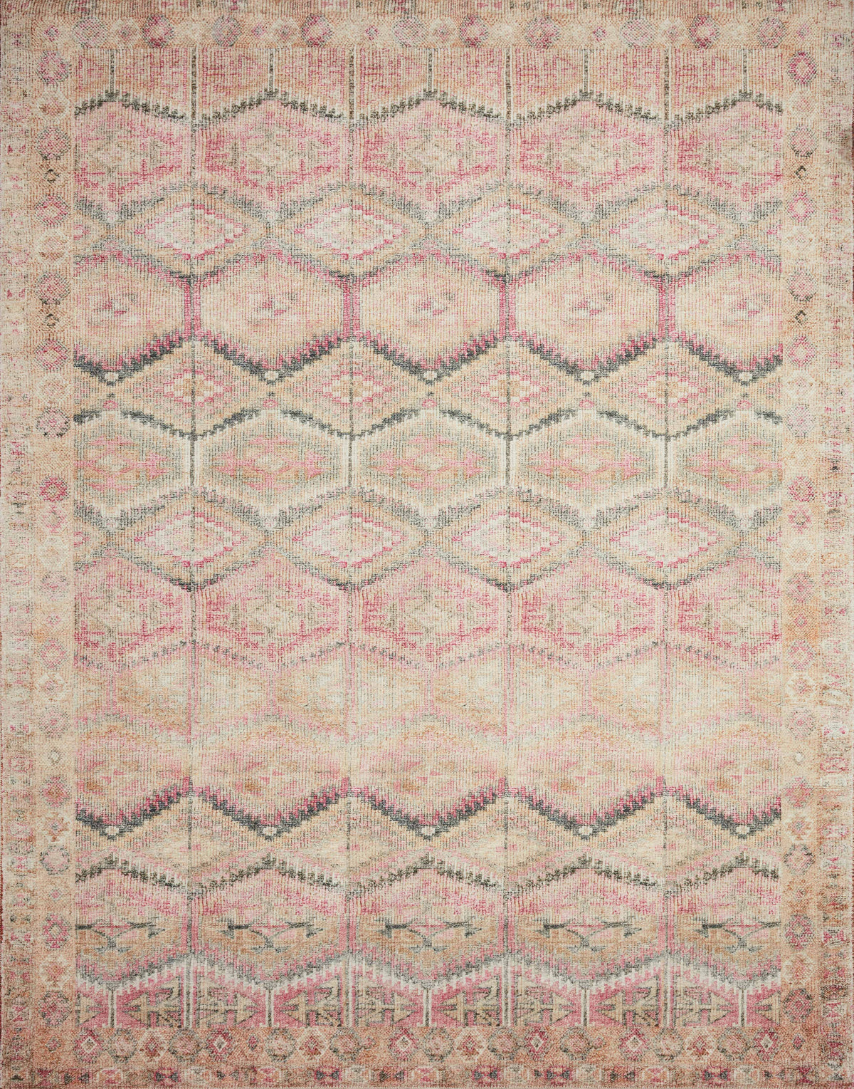 Pink Lagoon 2'0 x 5'0 Rug Z612