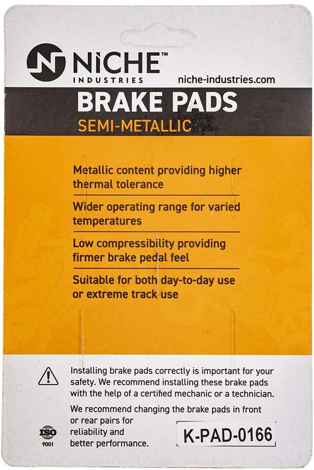Brake Pad Set Semi-Metallic Pack of 2 P694