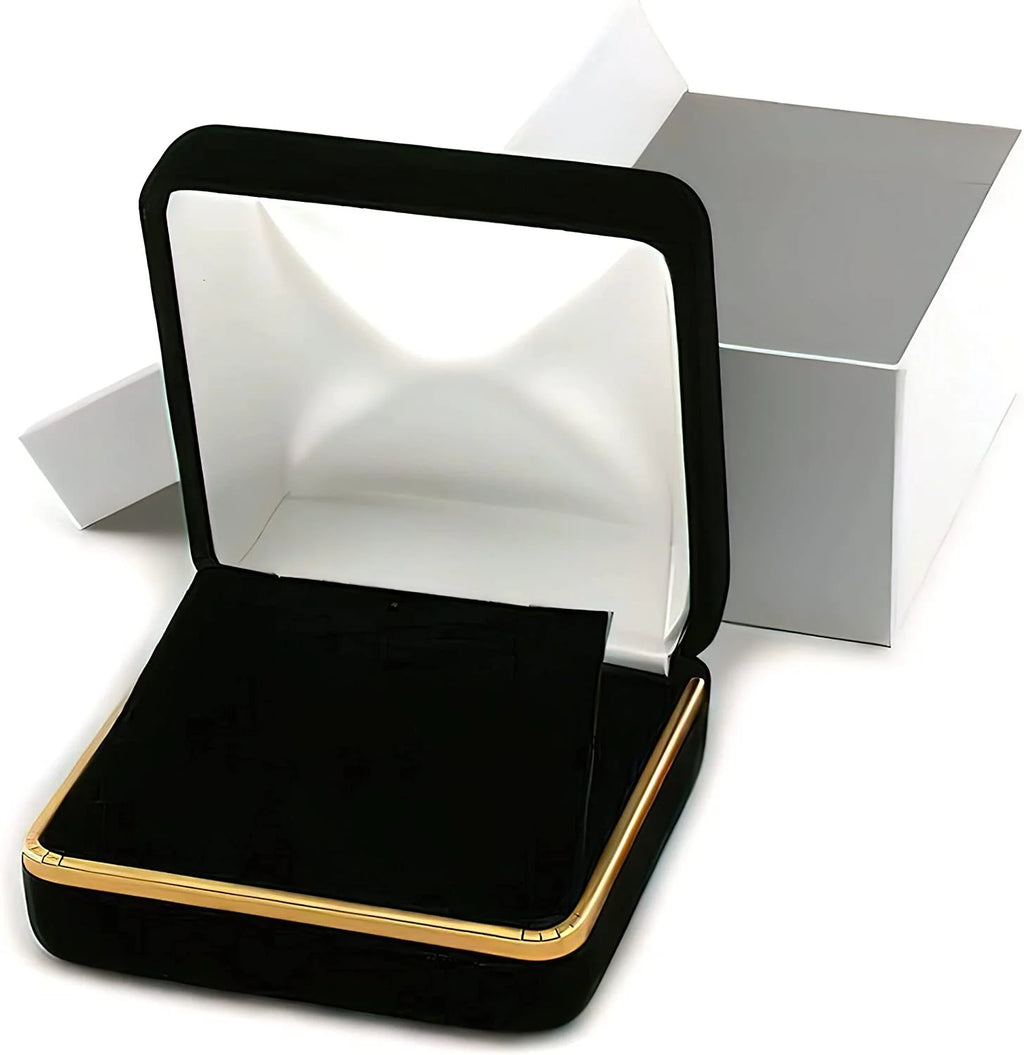 14K Two-Toned Gold Cubic Zirconia Men's Wedding Band X399