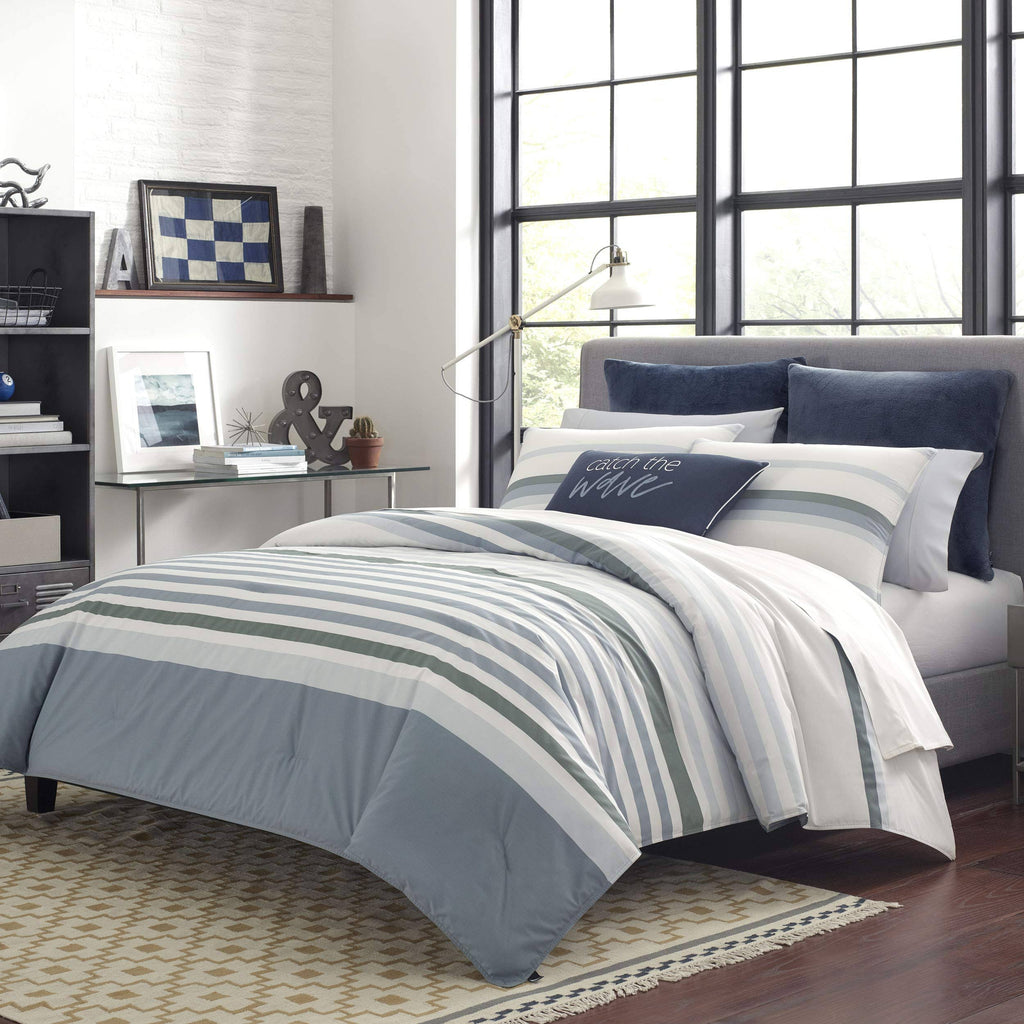 Grey Twin Duvet Cover Set S950