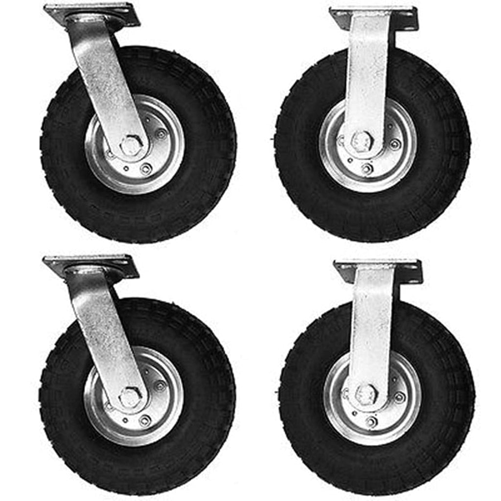 14.2" PU Solid Foaming Wheel Black Pack of 2 L8244