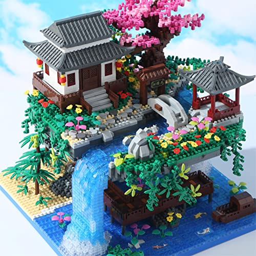 Cherry Blossom Tree Building Set with Lights 3320 Pcs L653