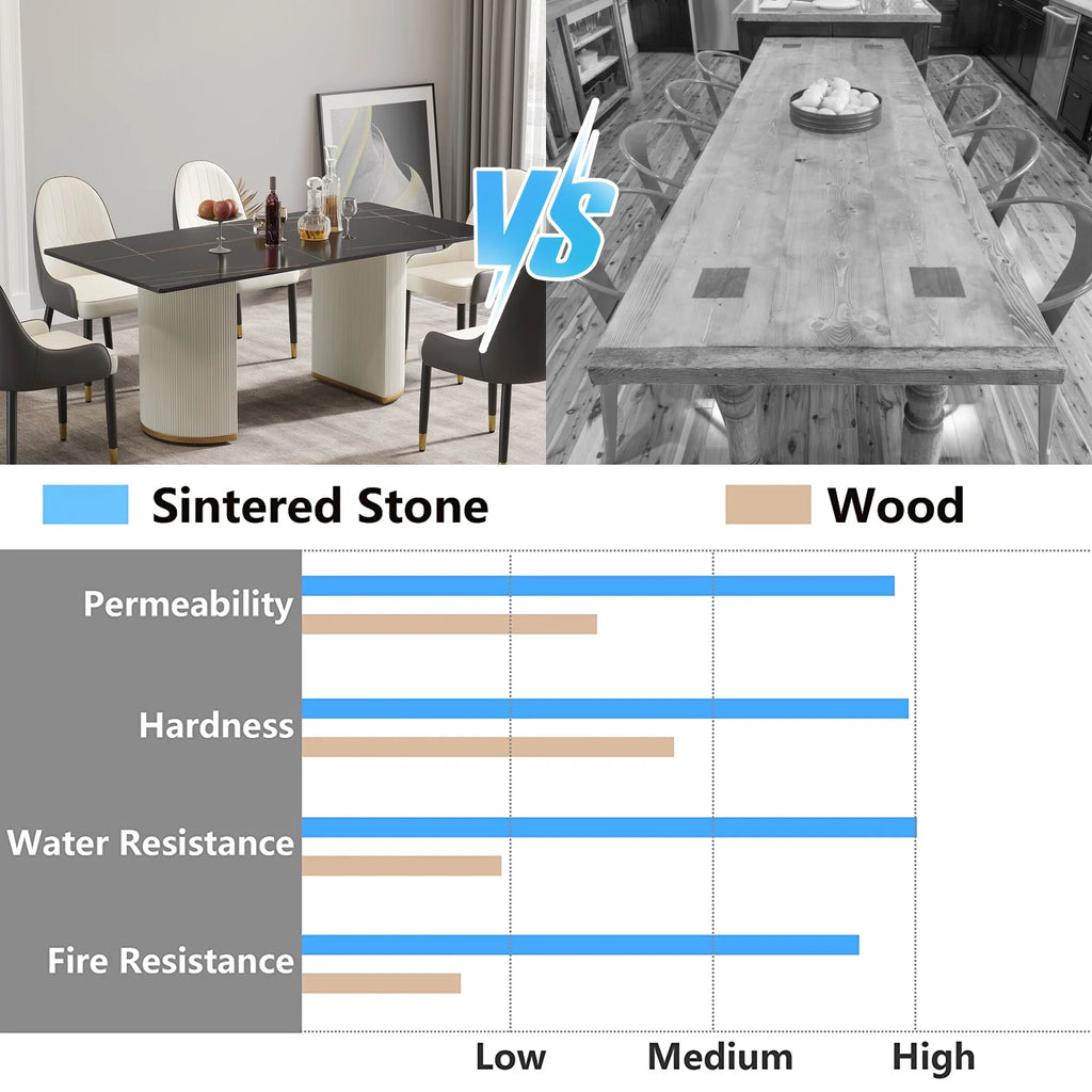 Artificial Stone Dining Table F8471