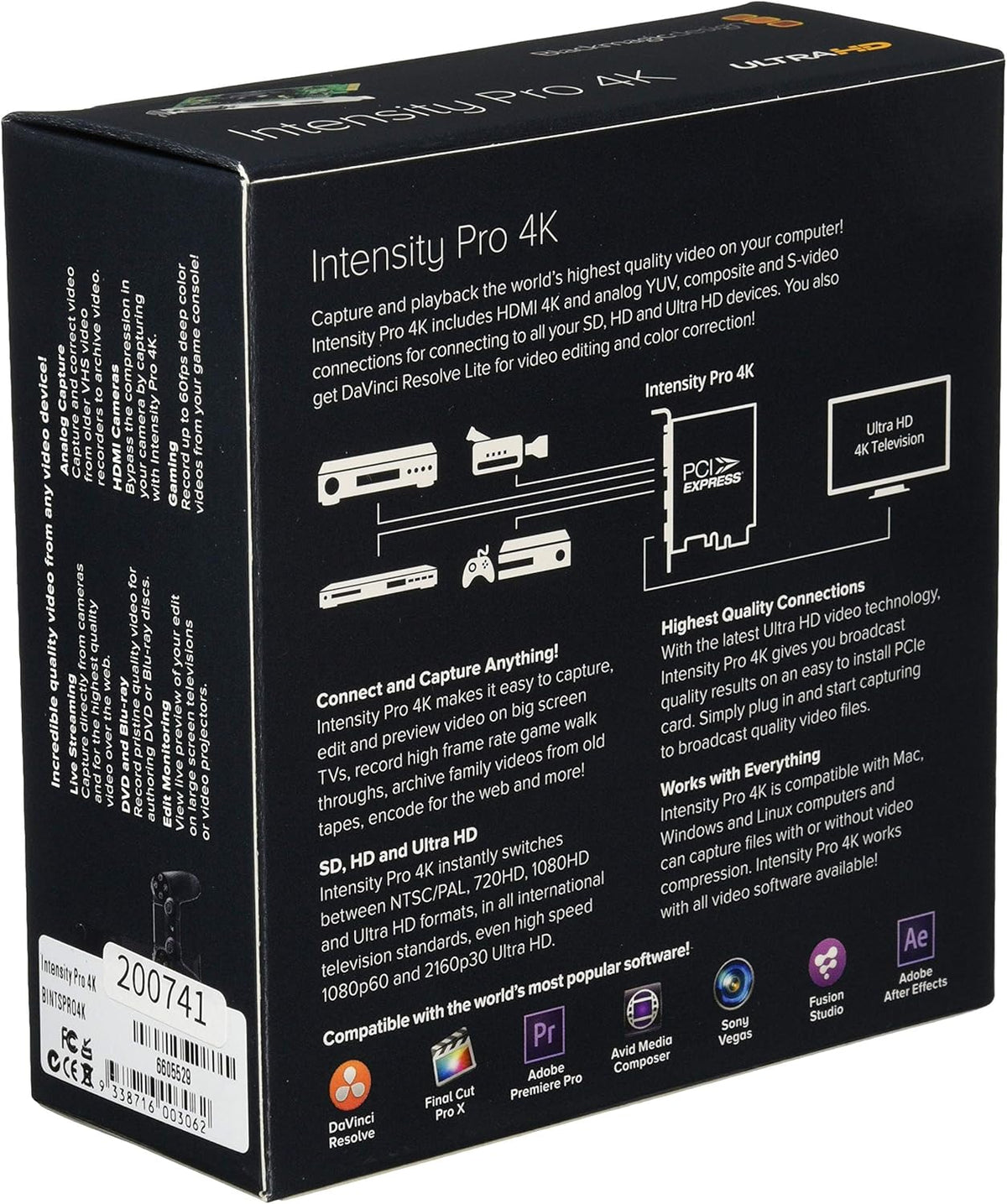 Intensity Pro 4K Capture & Playback Card M46536