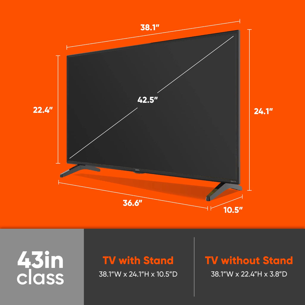 43” Class 4K UHD LED Smart Television HDR U80121