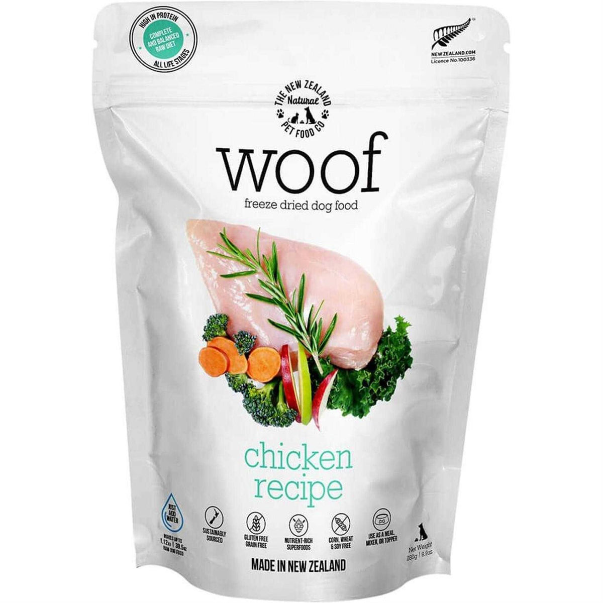 Chicken Freeze-Dried Dog Food Q2456