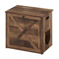 Small Cat Litter Box Enclosure with Single Door O3031