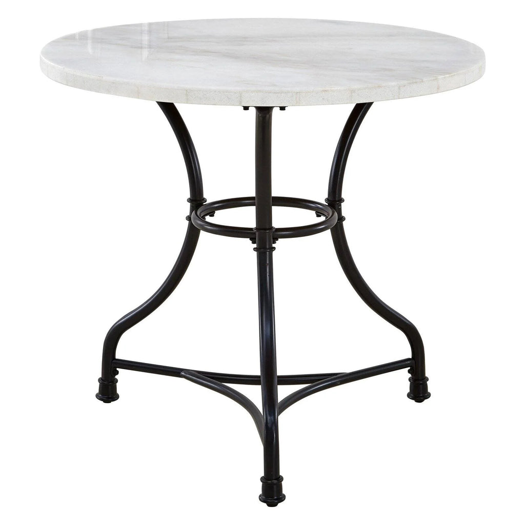 Round Marble Top Cafe Dining Table R3814