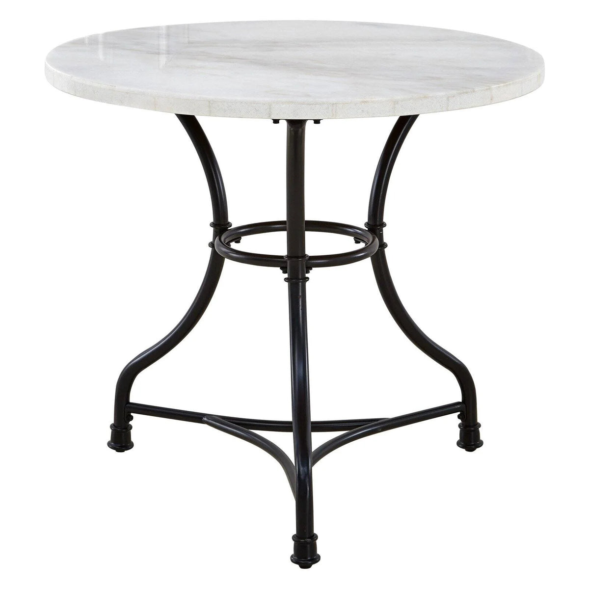 Round Marble Top Cafe Dining Table R3814