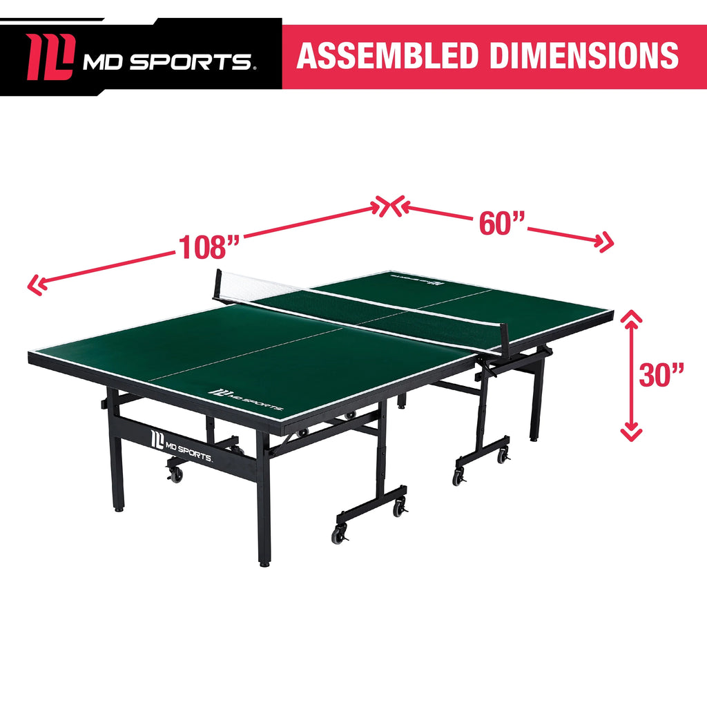 Indoor 2-Piece Table Tennis Table E2699
