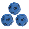 12-Sided Foam Die, 3 Pieces G613