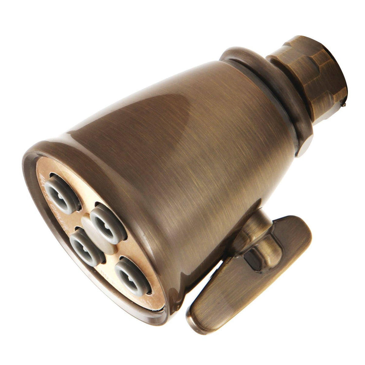 Antique Brass Adjustable Jet Spray Shower Head O805570