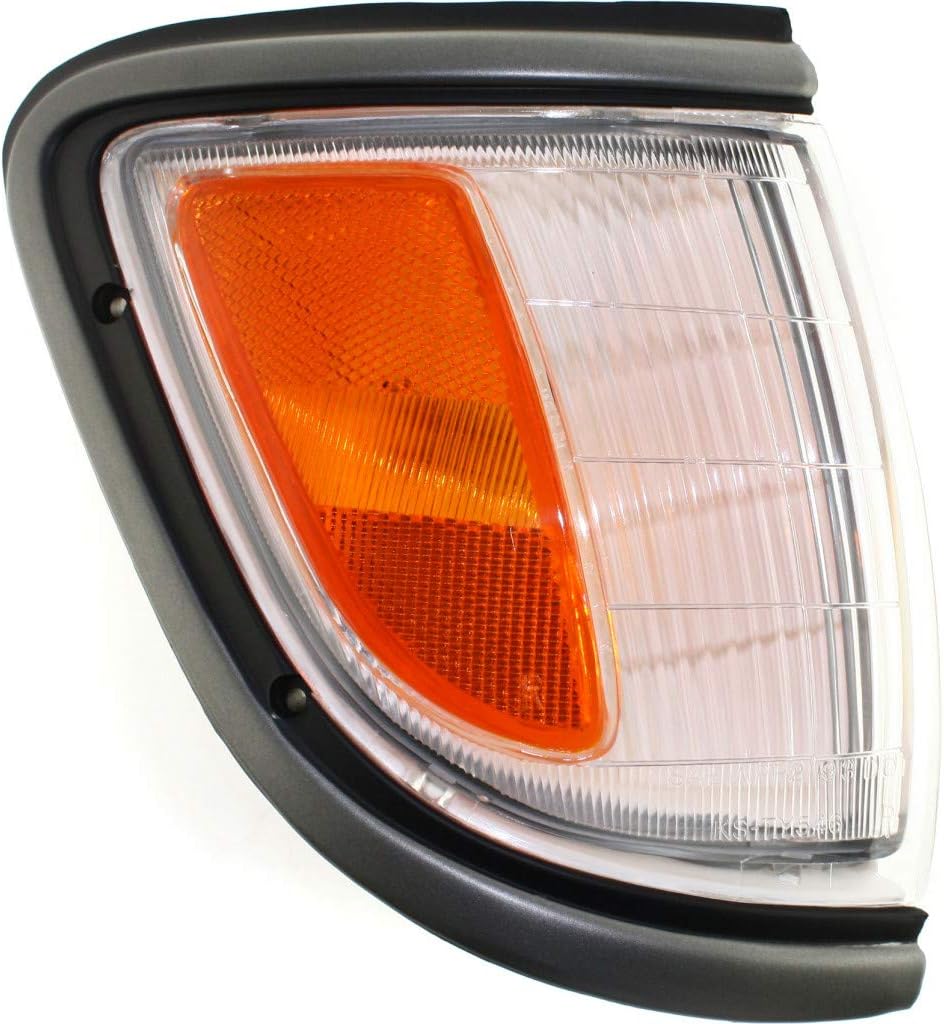 Parking Signal Marker Light Assembly Passenger Side Black Pack of 2 B4250